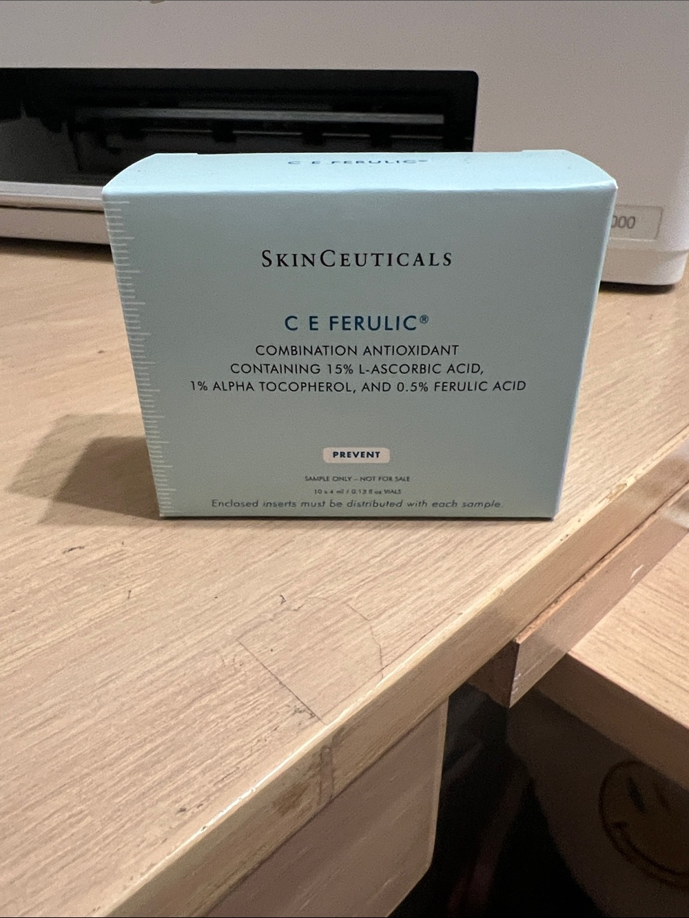 SkinCeuticals C E Ferulic Serum Box in Light Blue